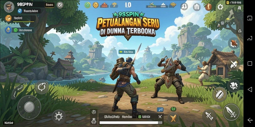 Gameplay seru di dunia terbuka 98SPIN yang penuh tantangan.