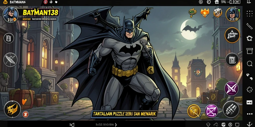Screenshot gameplay mendebarkan dari <strong>BATMAN138</strong> saat menyelesaikan puzzle yang kompleks.