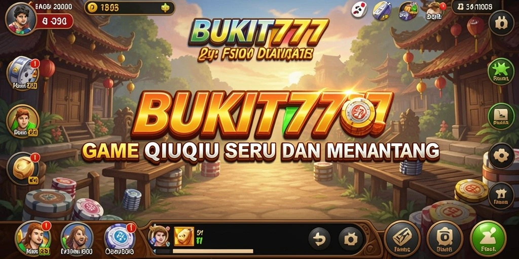 Tampilan menarik dari gameplay BUKIT777 di QiuQiu.