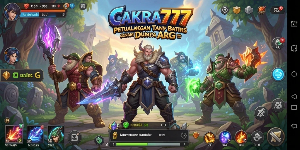 Tampilan gameplay CAKRA777 yang seru dan menegangkan.