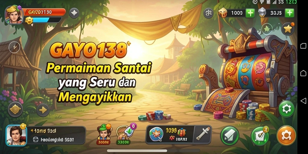 Tampilan gameplay seru dan penuh warna dari GAYO138.