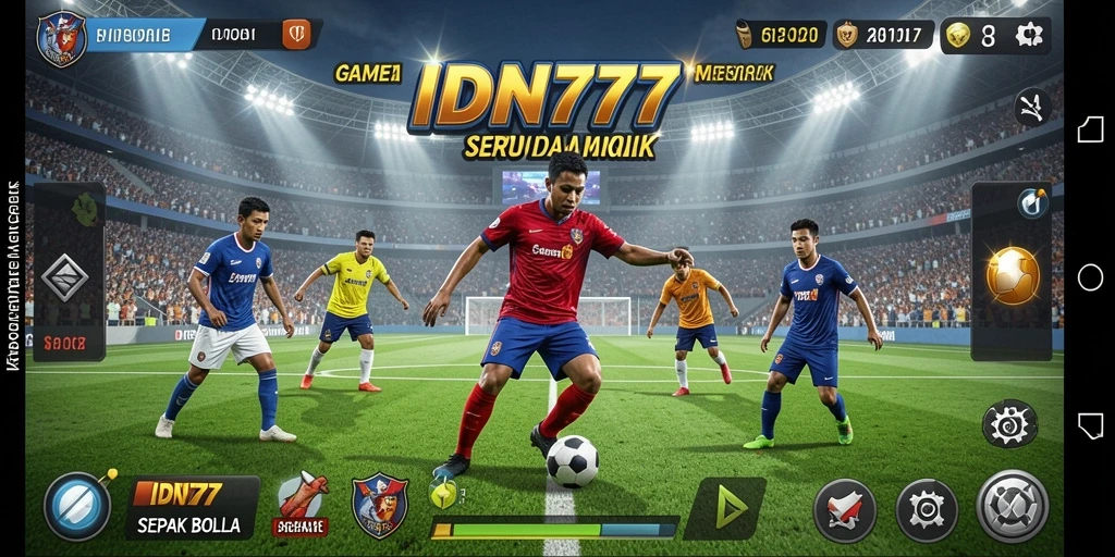 Tampilan gameplay yang mendebarkan dalam IDN777.