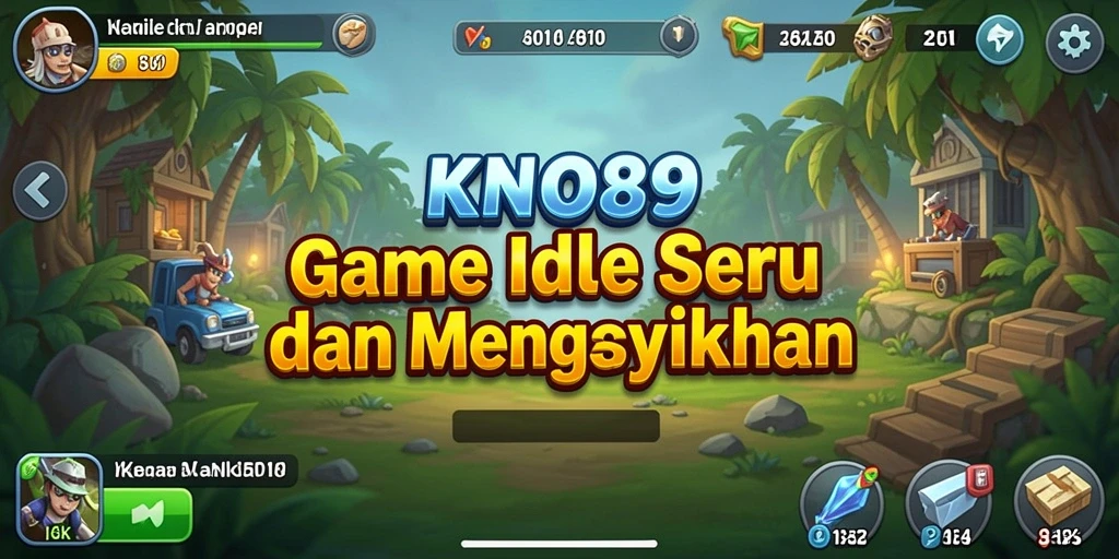 Screenshot utama KNO89 menunjukkan gameplay yang menawan dan seru.