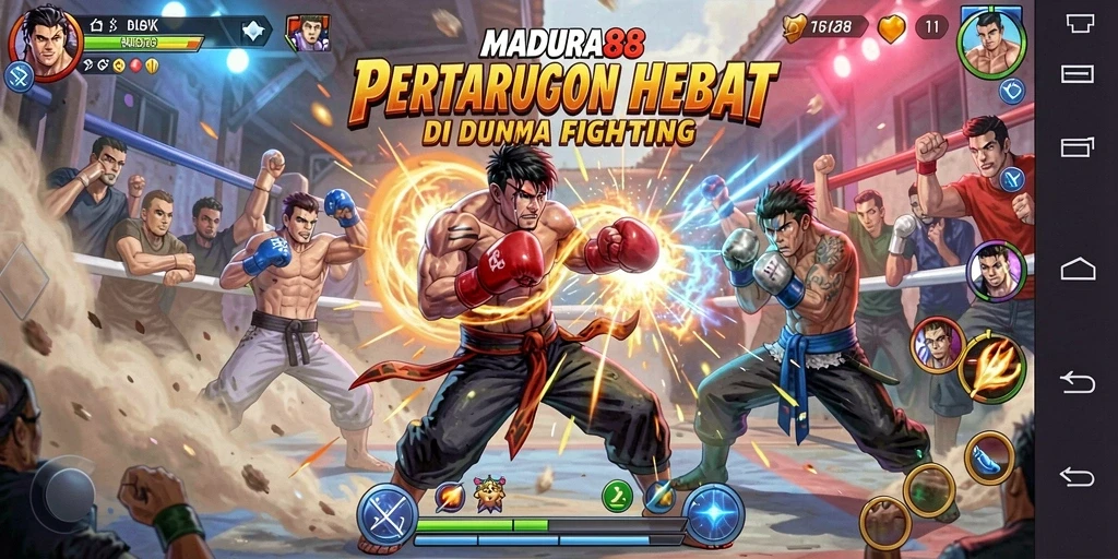 Tampilan gameplay MADURA88 yang seru dan menarik.