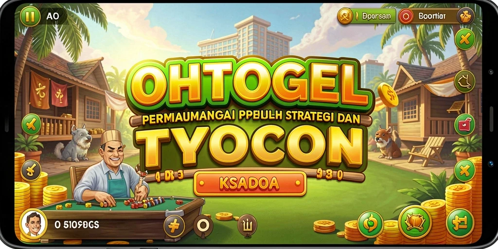 Tampilan gameplay seru OHTOGEL dengan berbagai strategi bisnis.