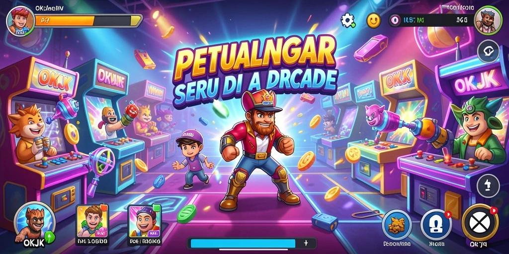 Tampilan menarik dari gameplay OKJK yang penuh aksi dan keseruan.