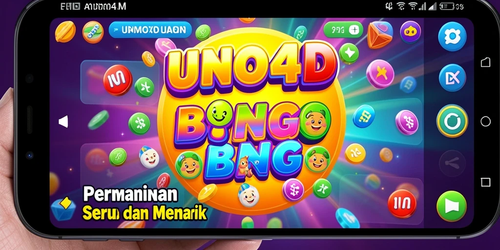Screenshot gameplay <strong>UNO4D</strong> menampilkan suasana seru permainan Bingo.